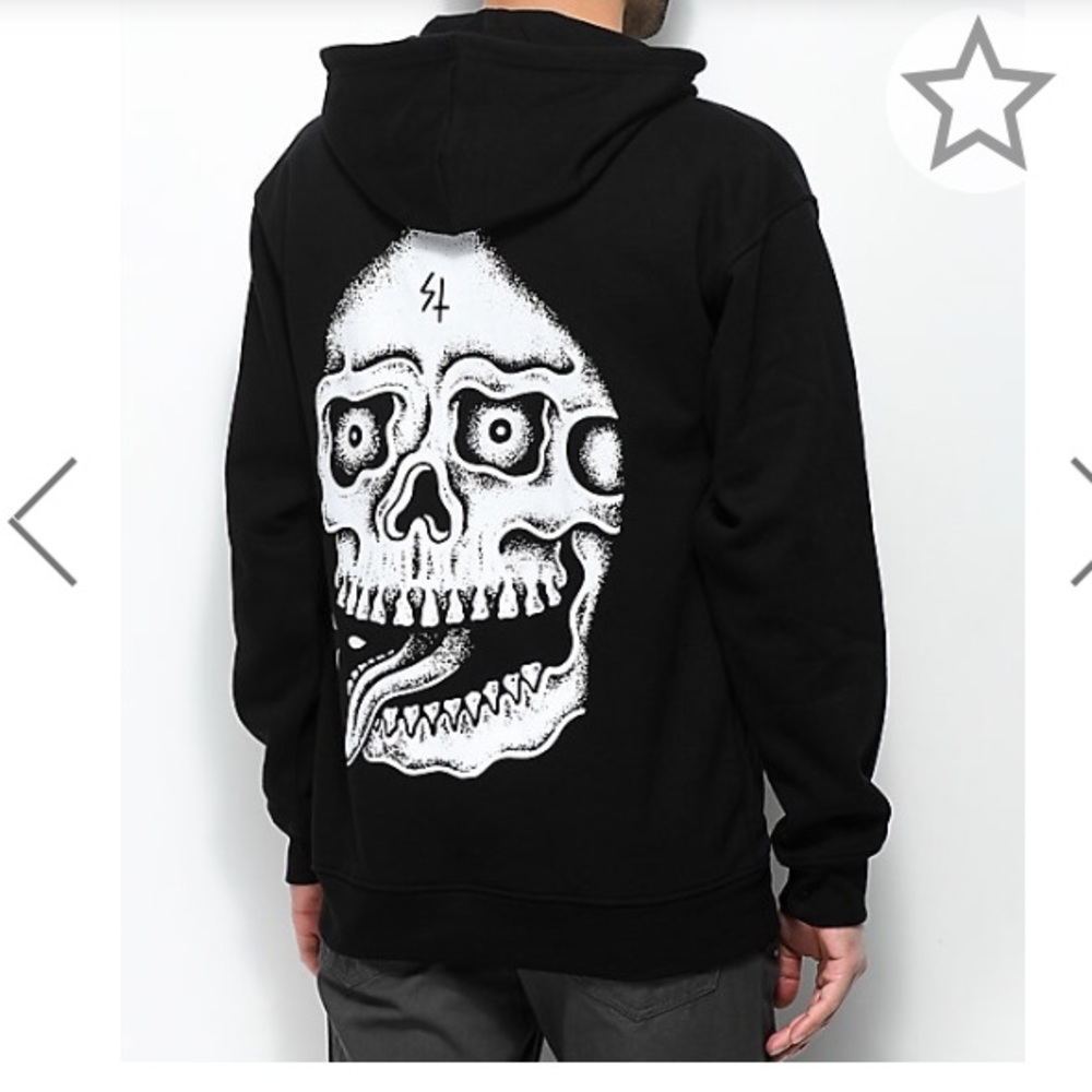 Sketchy tank hoodie from Zumiez